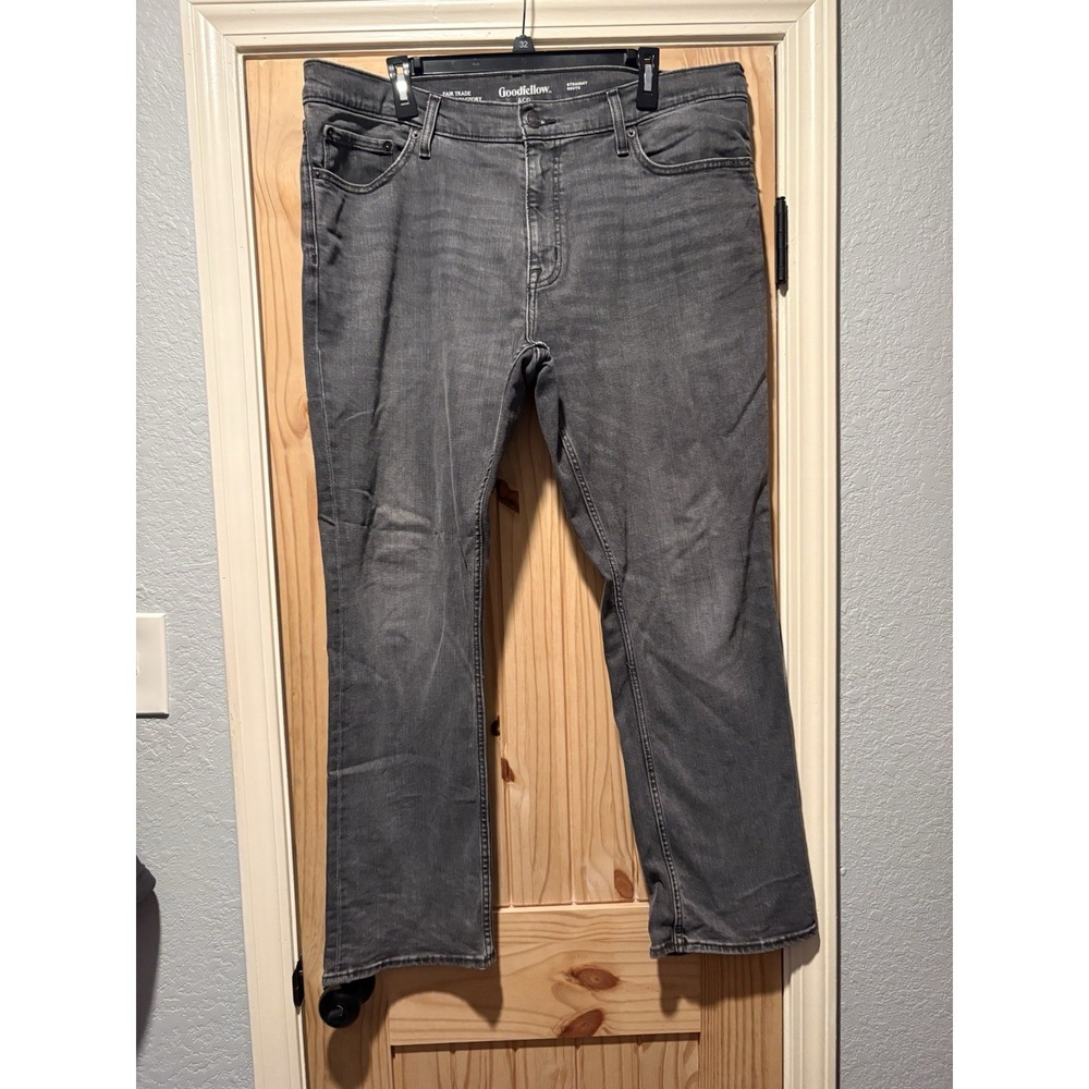 Goodfellow & Co. Men's Jeans 38w x 30L Grey Wash Denim Straight Leg Jeans